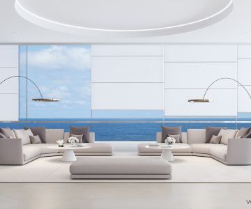 Modernes-Wohnzimmer-mit-Rollos