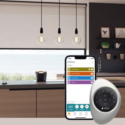 Smarthome-Steuerung-Plissees